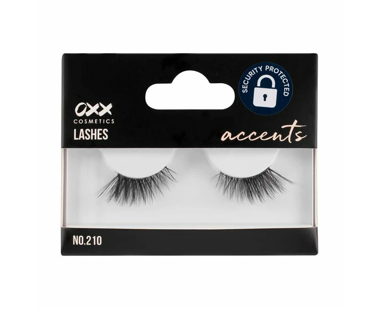 Accents False Lashes, No. 210 - OXX Cosmetics