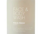 Face and Body Wash 490ml - Aqua Fresh Scent