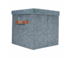 Felt Storage Box with Lid - Anko - Grey