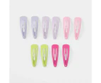 One Touch Hair Clips, 10 Pack - OXX Haircare - Multi