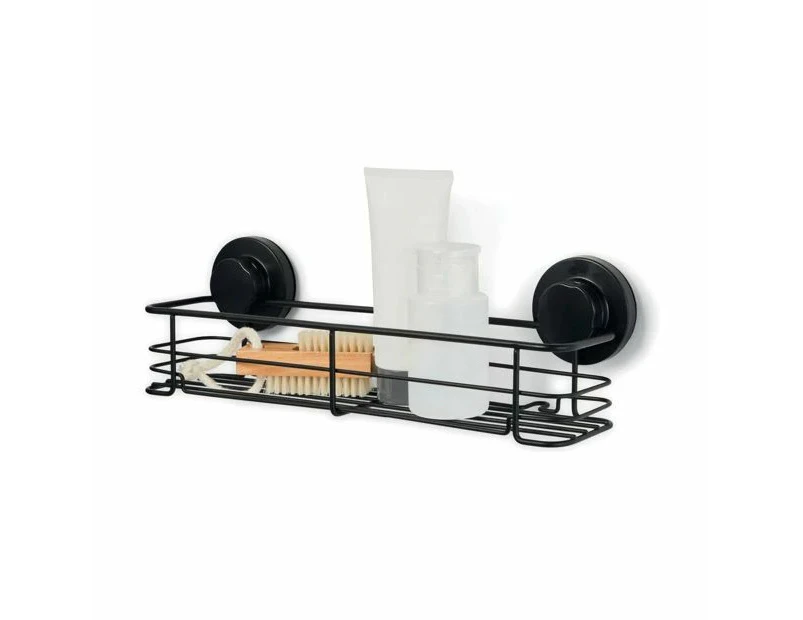 Black Suction Rectangular Rack  - Anko