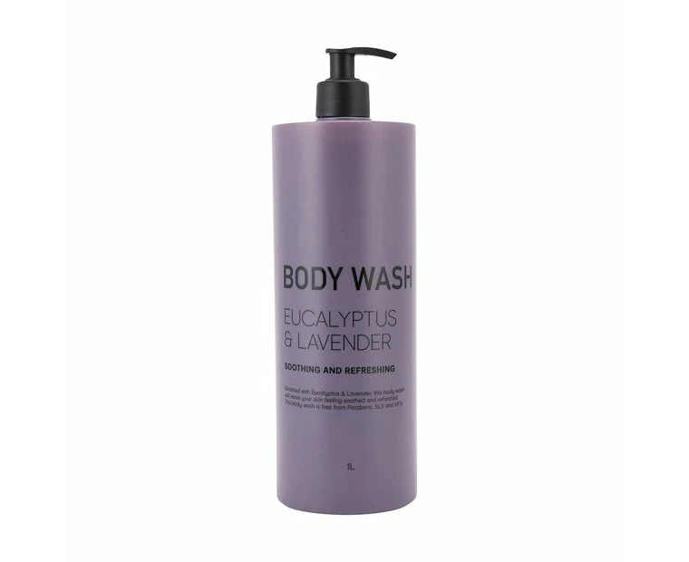 Soothing & Refreshing Body Wash 1L - Eucalyptus & Lavender