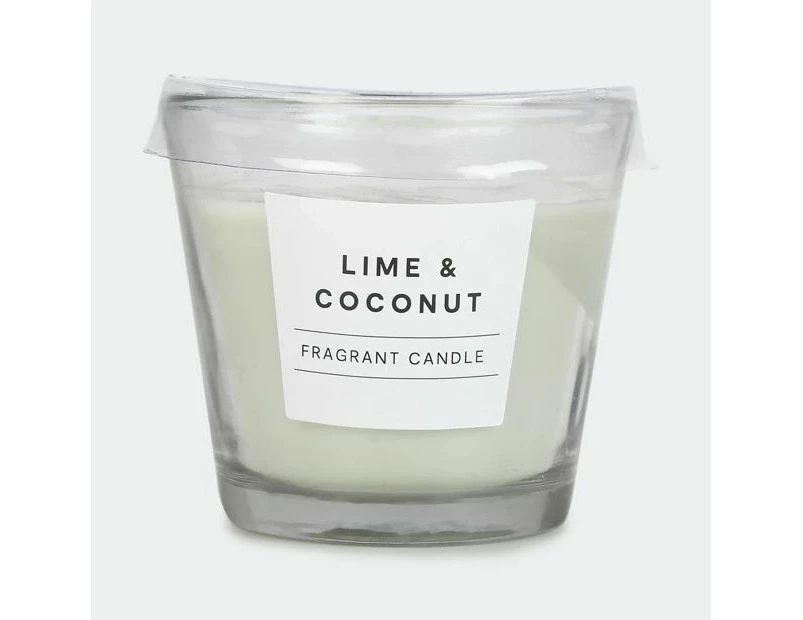 Fragrant Candle, Lime & Coconut - Anko