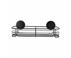 Black Suction Rectangular Rack  - Anko