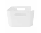 Cut Out Storage Tub - Anko - White