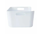 Medium Cut Out Edge Tub, White - Anko