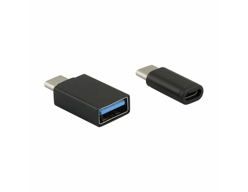 USB-C to Micro USB & USB Adaptor - Anko