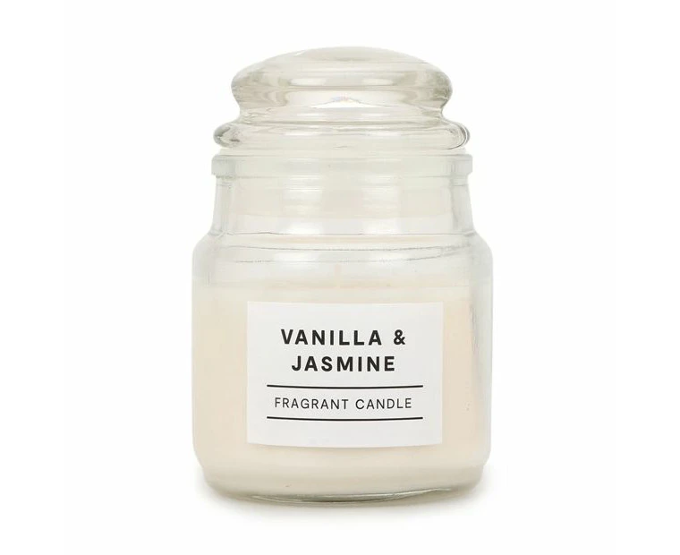 Vanilla & Jasmine Fragrant Candle - Anko