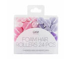 OXX Haircare 24 Piece Foam Hair Rollers - Bright