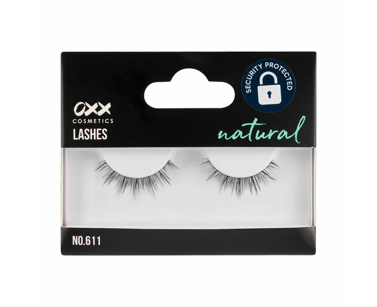 Natural False Lashes, No. 611 - OXX Cosmetics