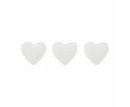 DIY Ceramic Heart Trinket Trays, 3 Pack - Anko