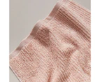 Target Classic Ribbed Face Washer - Pink