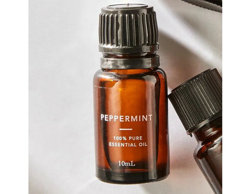 Peppermint Pure Essential Oil, 10ml - Anko - Brown