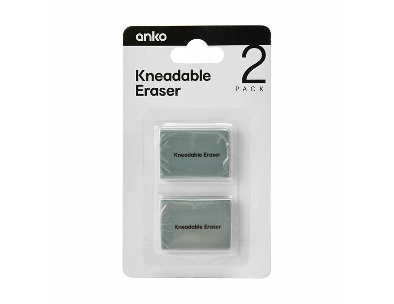 Kneadable Eraser, 2 Pack - Anko