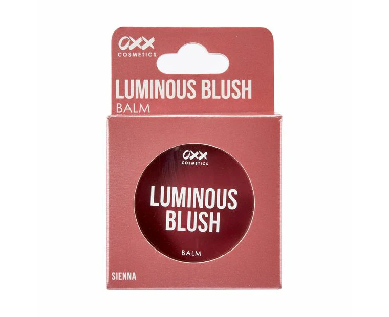 Luminous Blush Balm, Sienna - OXX Cosmetics