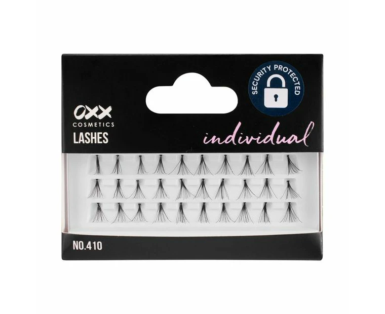 Individual False Lashes, No. 410, 30 Pack - OXX Cosmetics