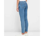 Target Girls Fitted Denim Jeans - Sophie Jnr - Blue