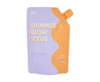 Shimmer Glow Soothing Body Scrub, Vanilla - OXX Bodycare - Purple
