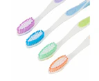 Adult Soft Toothbrush, 4 Pack - OXX Essentials - Multi