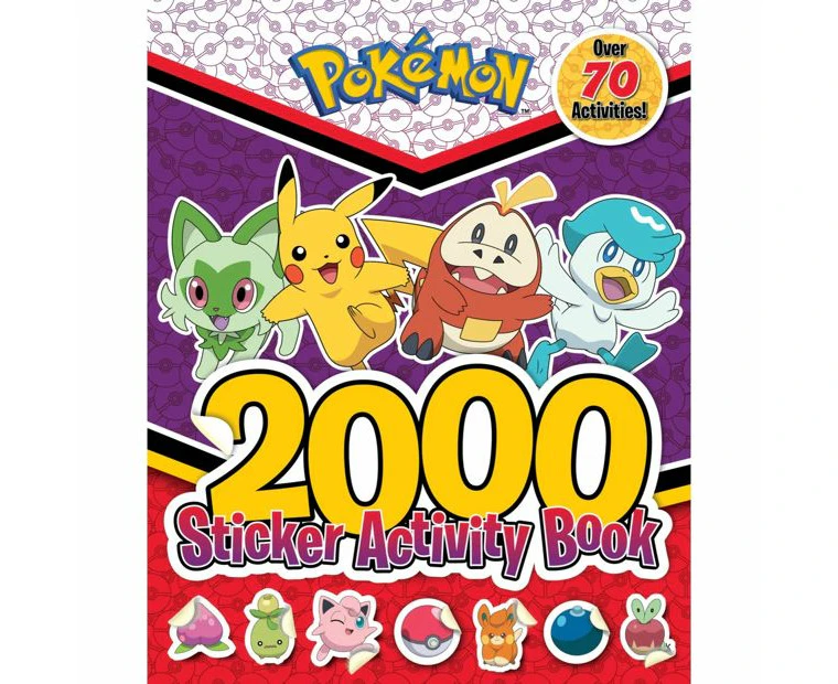 Pokemon 2000 Sticker Activity Book