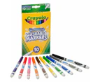 Crayola Washable Fineline Markers 10 Pack - Green