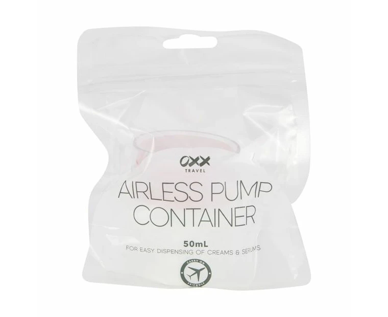 Travel Solutions Airless Pump Container