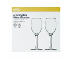 Wine Glasses, 6 Pack - Anko