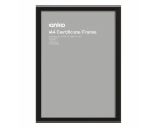 A4 Norway Certificate Frame, Black - Anko