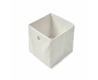 Collapsible Boucle Storage Cube - Anko