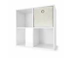 Collapsible Boucle Storage Cube - Anko