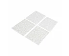 Iron-On Fabric Transfers, 4 Pack - Anko - White