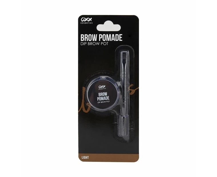 Brow Pomade Dip Brow Pot, Light - OXX Cosmetics