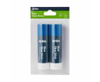Blue Glue Sticks, 2 Pack - Anko - Blue
