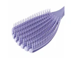 Large Detangling Hair Brush - Purple