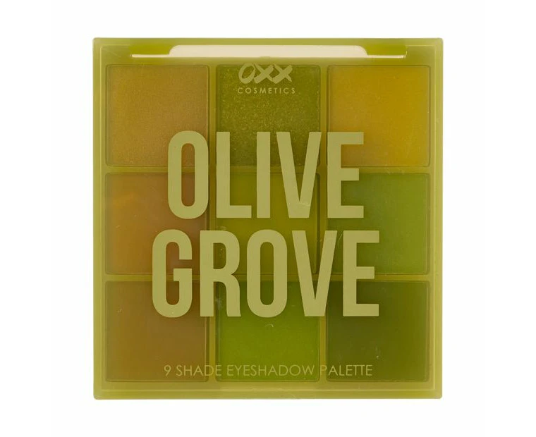 Eyeshadow Palette, Olive Grove - OXX Cosmetics