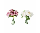 Artificial Peonies Bunch, Assorted - Anko