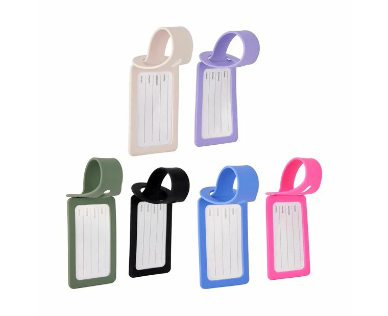 Luggage Tags, 2 Pack, Assorted - Anko