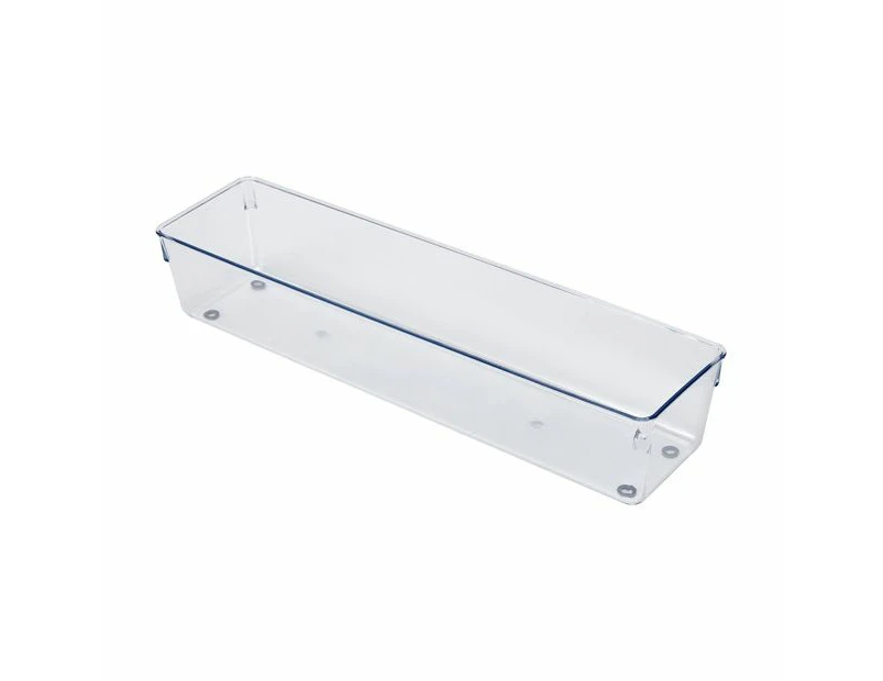 Large & Narrow Clear Drawer - Anko