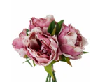 Artificial Peonies Bunch, Assorted - Anko