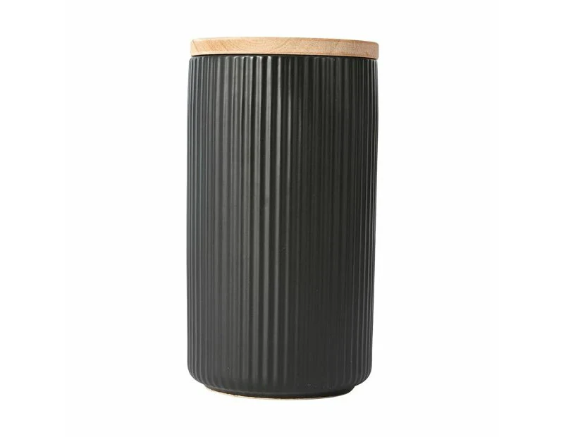 Ribbed Canister, Large - Anko