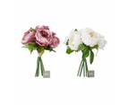 Artificial Peonies Bunch, Assorted - Anko