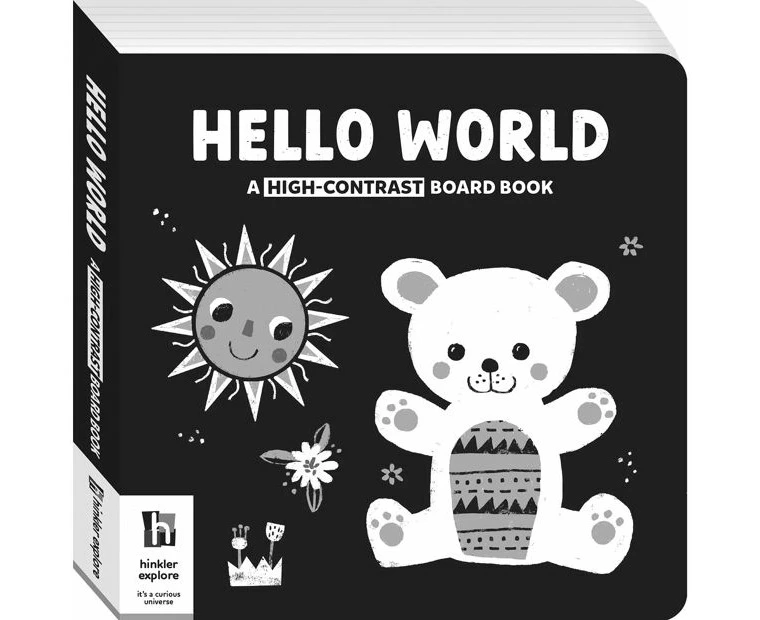 Target Hello World: A High-Contrast Board Book