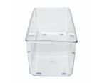 Large & Narrow Clear Drawer - Anko