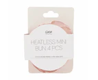 Heatless Mini Buns, 4 Pack - OXX Haircare - Pink