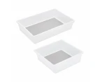 Drawer Organiser - Anko - White