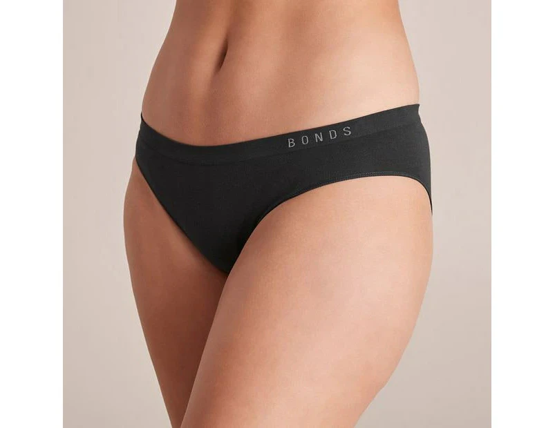 Bonds Seamless Bikini Briefs - Black