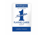 Waddingtons Blue & Red Traditional/Classic Playing Cards Game Deck Assorted 5y+