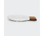 Marble & Acacia Spoon Rest - Anko