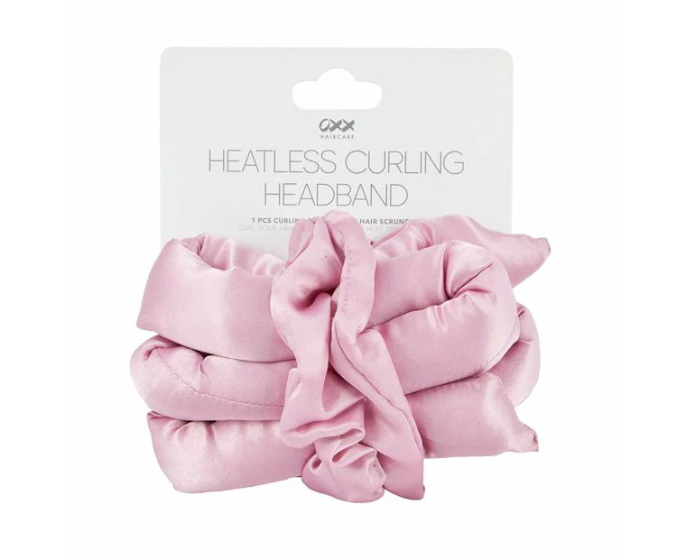 OXX Haircare 3 Piece Heatless Curling Headband Set - Pink