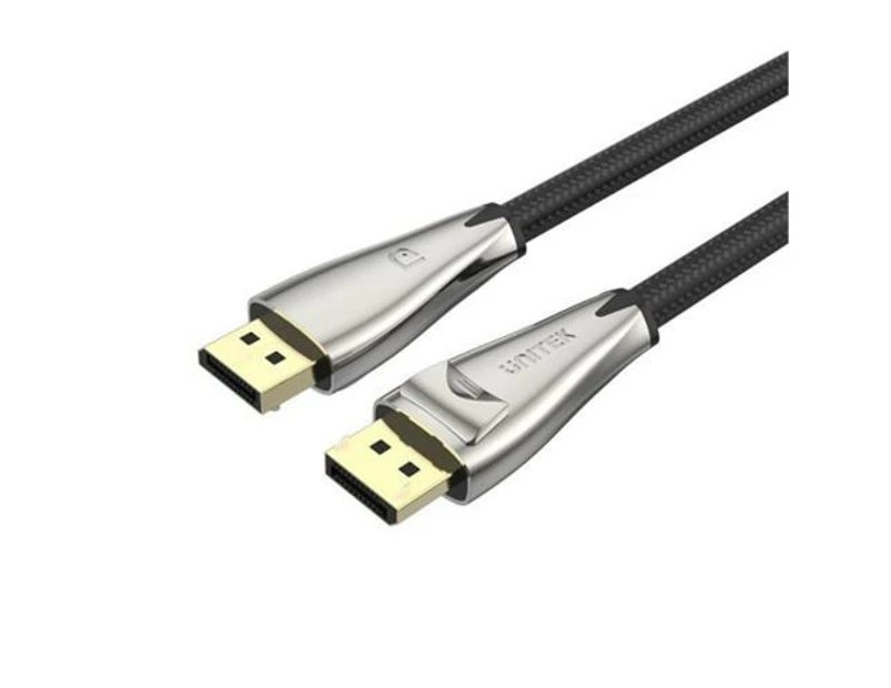 Unitek C1609BNI 3m DisplayPort V1.4 Cable.   (FUHD) Supports up to 8K. Max. Res 7680x4320 60Hz. [C1609BNI]